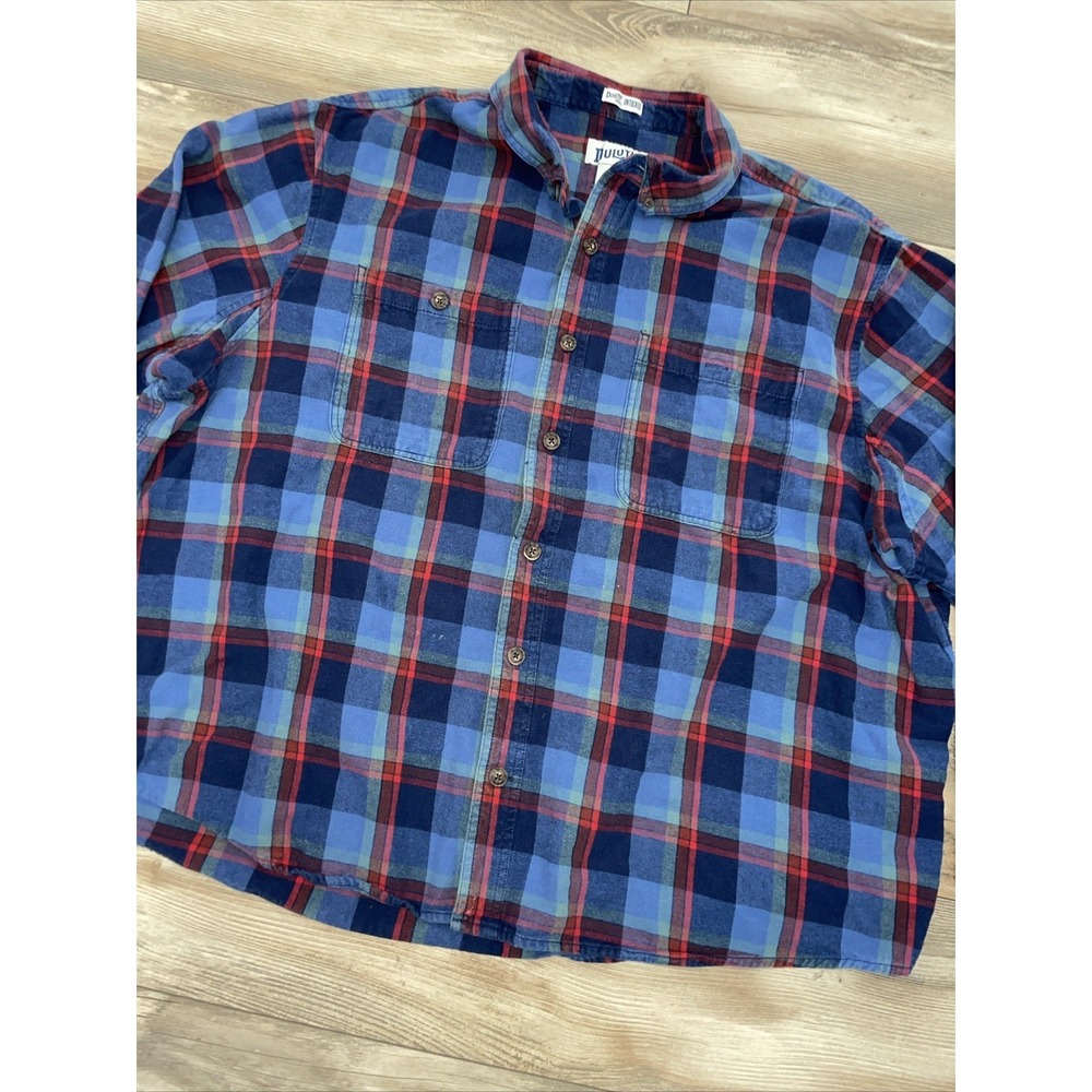 Duluth Trading Men's Flannel Size 3XL Relaxed Fit